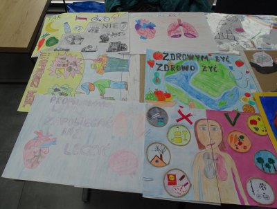 Konkurs plastyczny ˝Zdrowy styl życia˝ - Profilaktyka ma moc