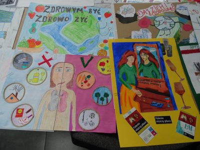 Konkurs plastyczny ˝Zdrowy styl życia˝ - Profilaktyka ma moc